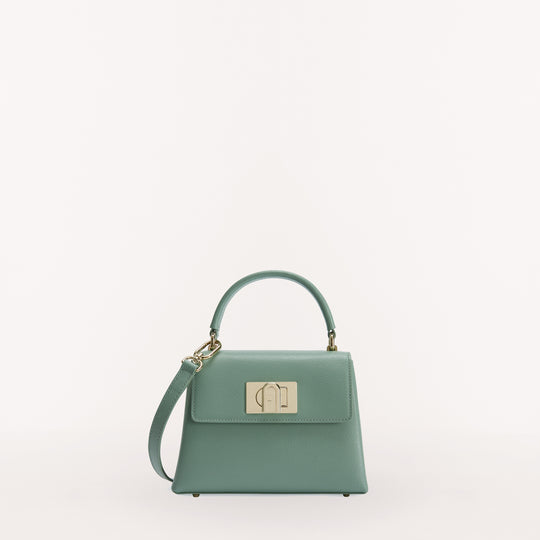 Furla 1927 Top Handle Bag Mineral Green Mini