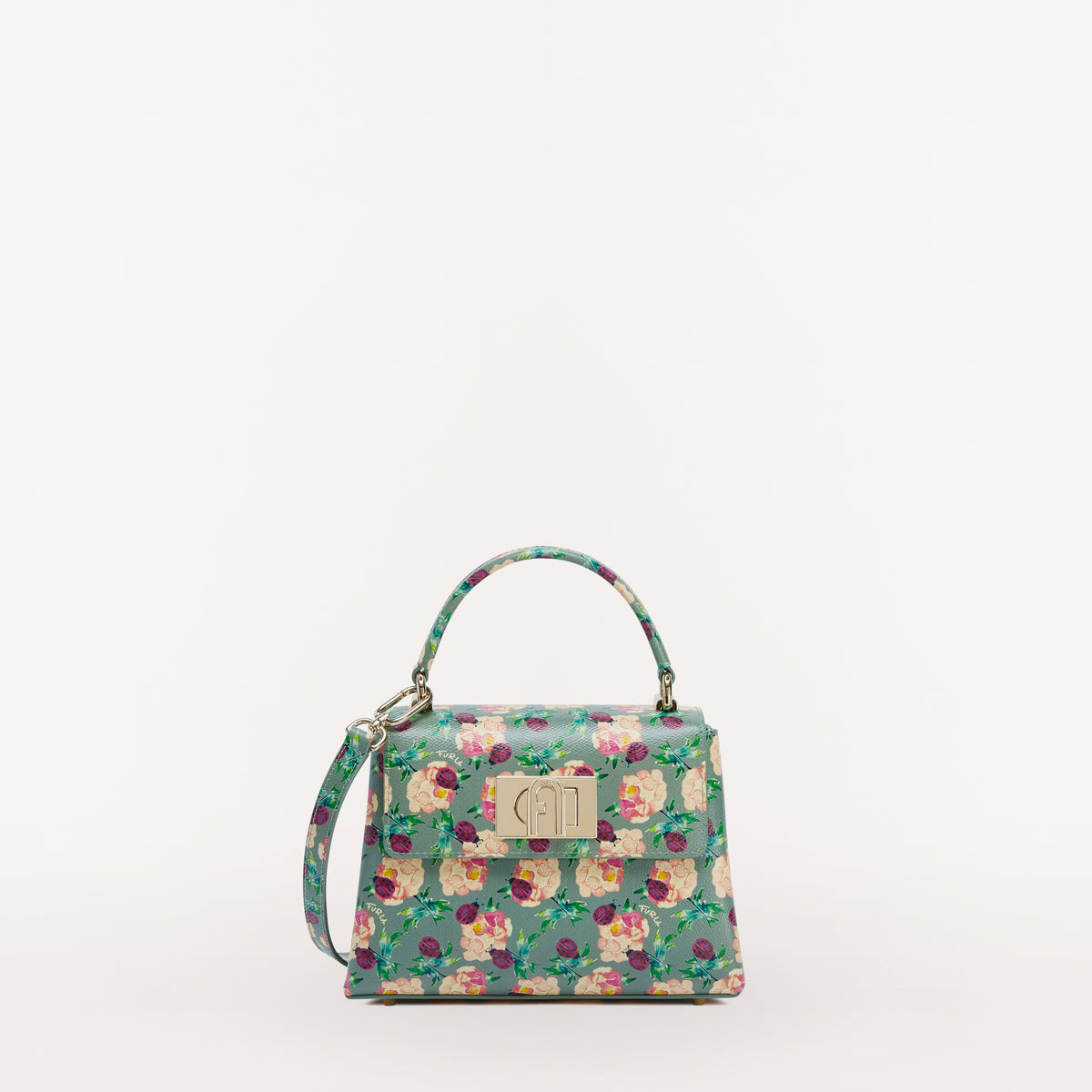 Furla 1927 Top Handle Bag Toni/Min/Green Mini WB00109 WB00109BX17132027S1007