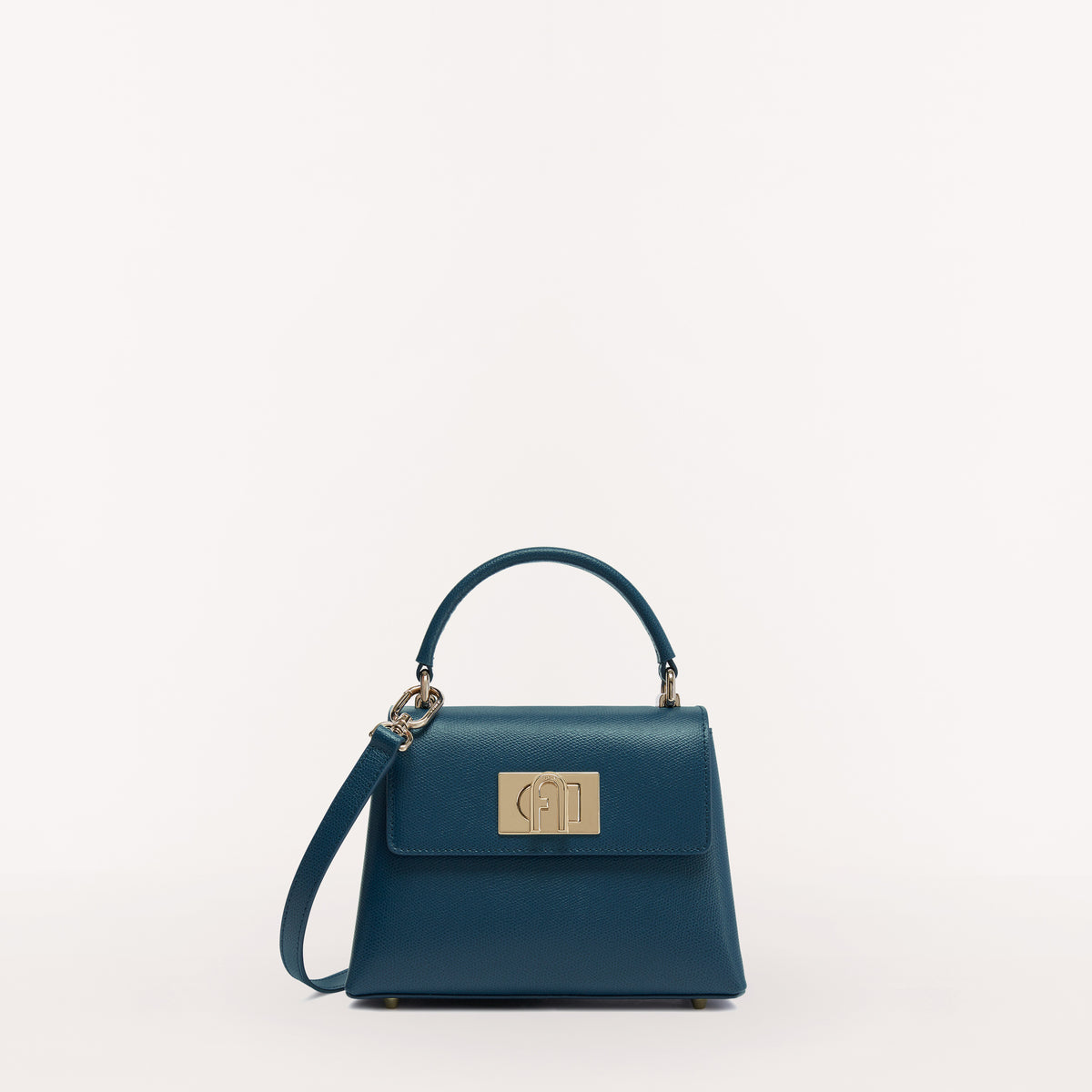 Furla 1927 Mini Top Handle Bag WB00109 Blu Jay Mini