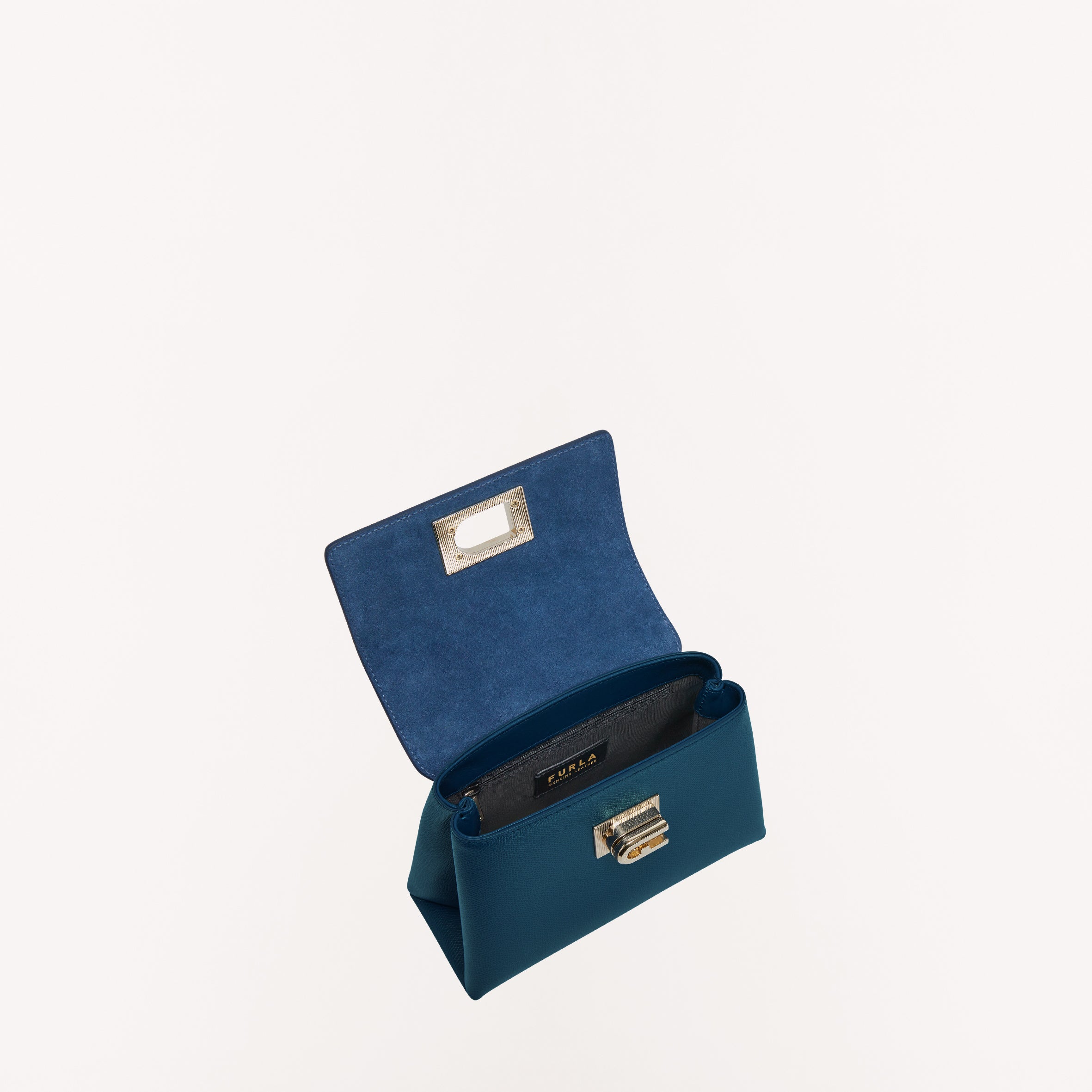 Furla 1927 Mini Top Handle Bag WB00109 Blu Jay Mini