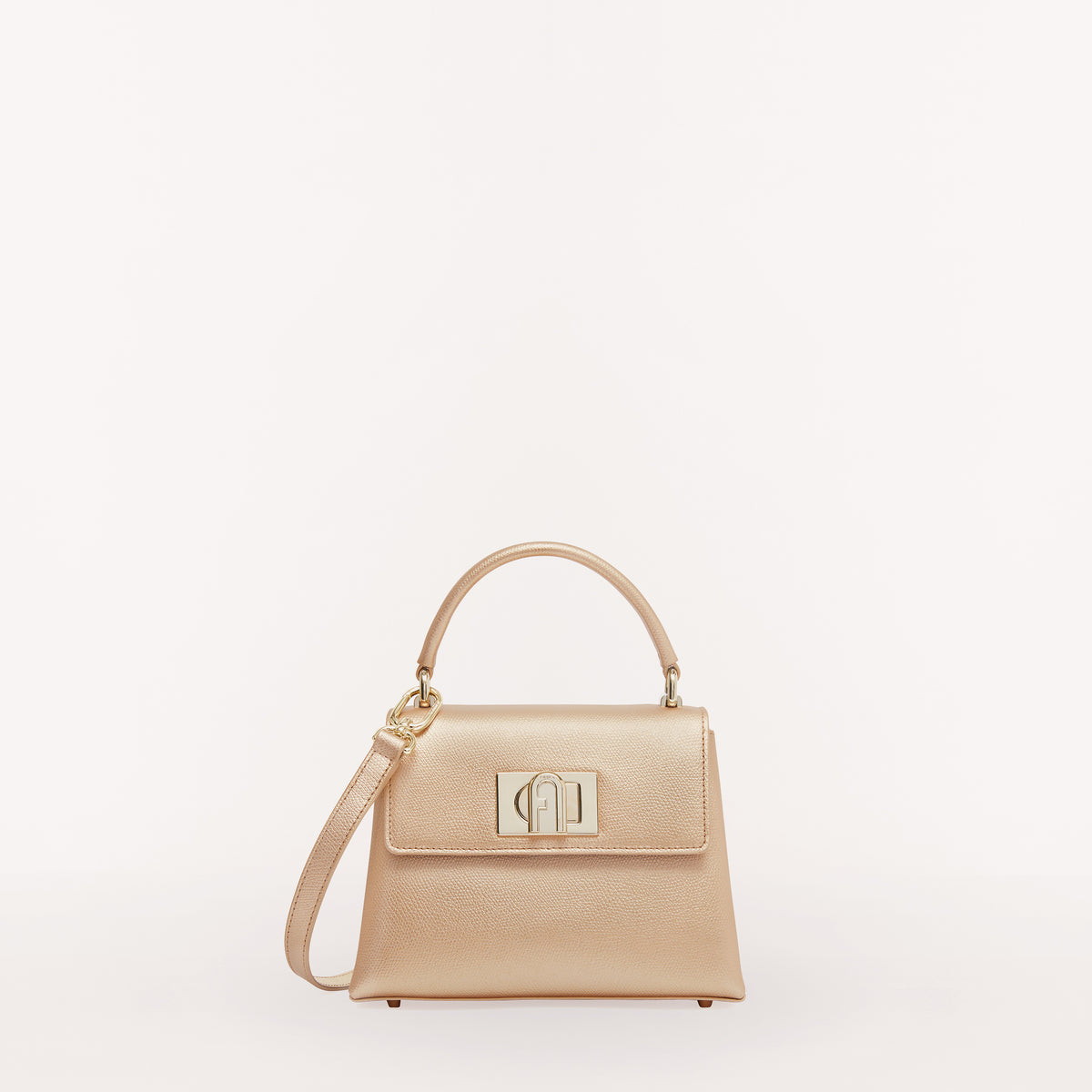 Furla 1927 Top Handle Bag Champagne Mini WB00109 WB00109AMT000CHA001007