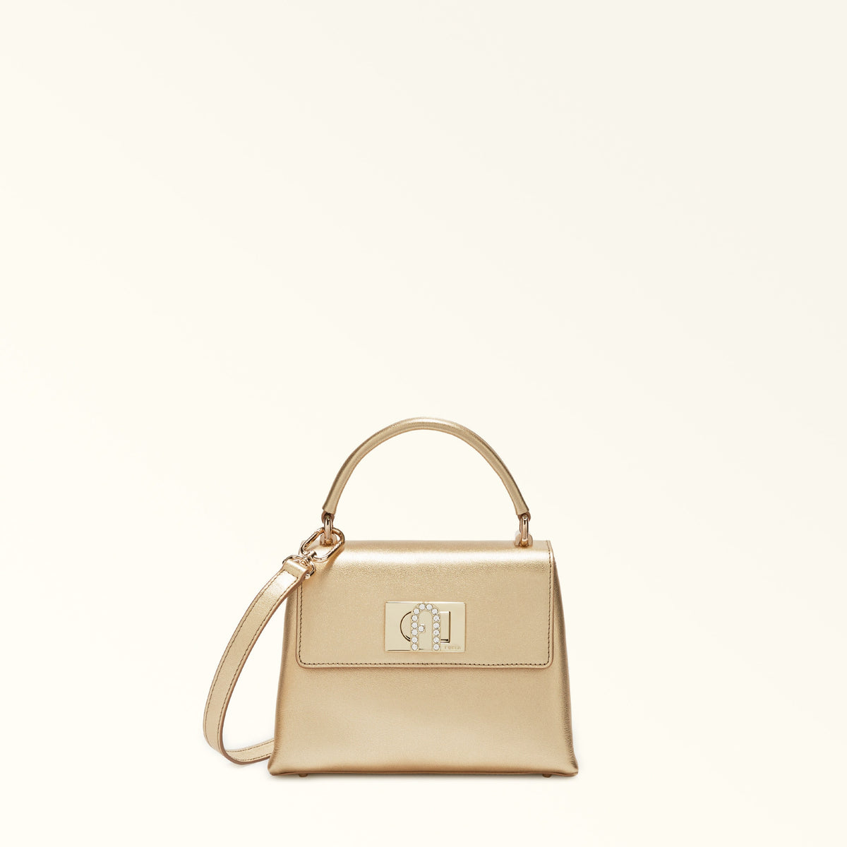 Furla 1927 Mini Top Handle Bag Gold Mini WB00109 WB00109BX2658CGD009080