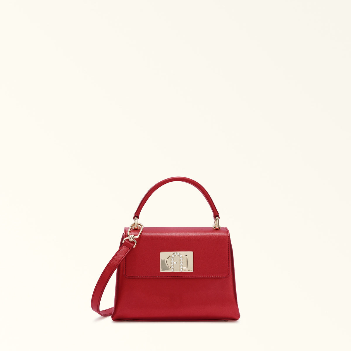 Furla 1927 Mini Top Handle Bag Rosso Vene Mini WB00109 WB00109BX26582673S9080
