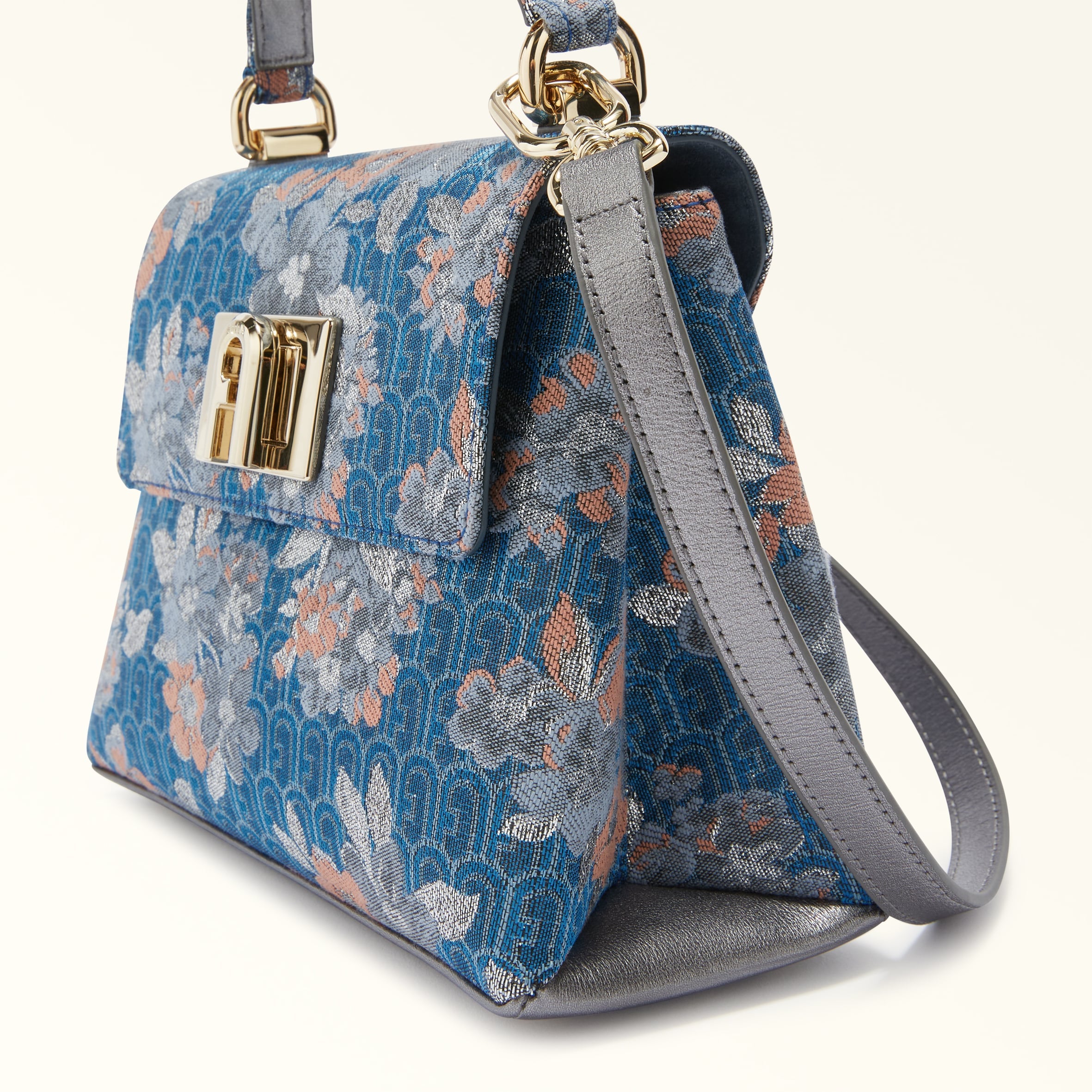 Furla 1927 Mini Top Handle Bag Toni Azzur Mini WB00109 WB00109BX25542678S1007