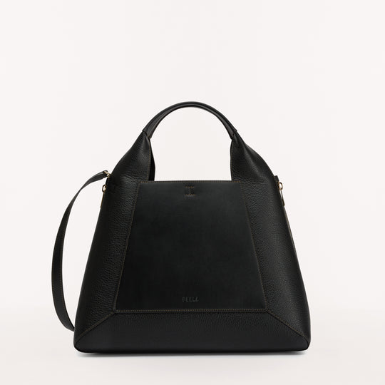 Furla Gilda Tote Bag Nero Marmo C L