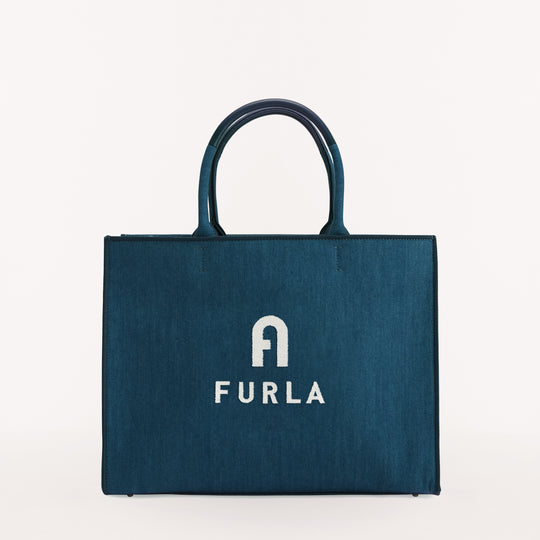 Furla Opportunity Tote Bag Blu J/Marshmlow L