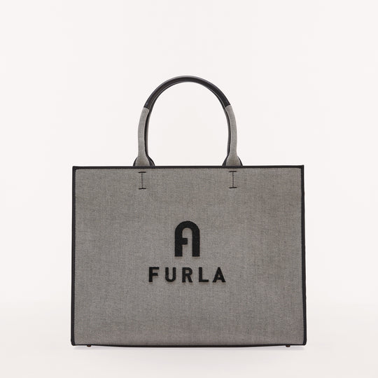 Furla Opportunity Tote Grigio Nero L