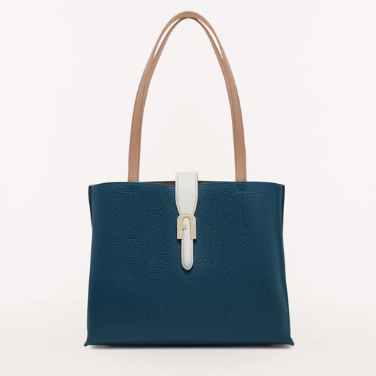 Furla Sofia Tote Battprs Blu J Mrsh Grei M