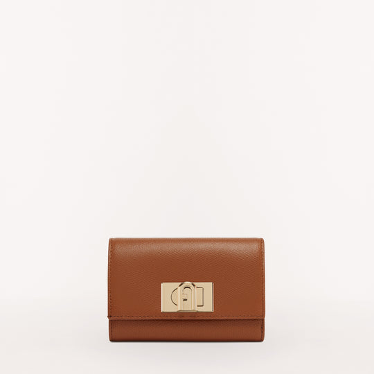 Furla 1927 Compact Wallet Wp00225 M Cognac H Cognac H M