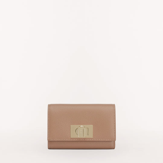 Furla 1927 Compact Wallet Greige M