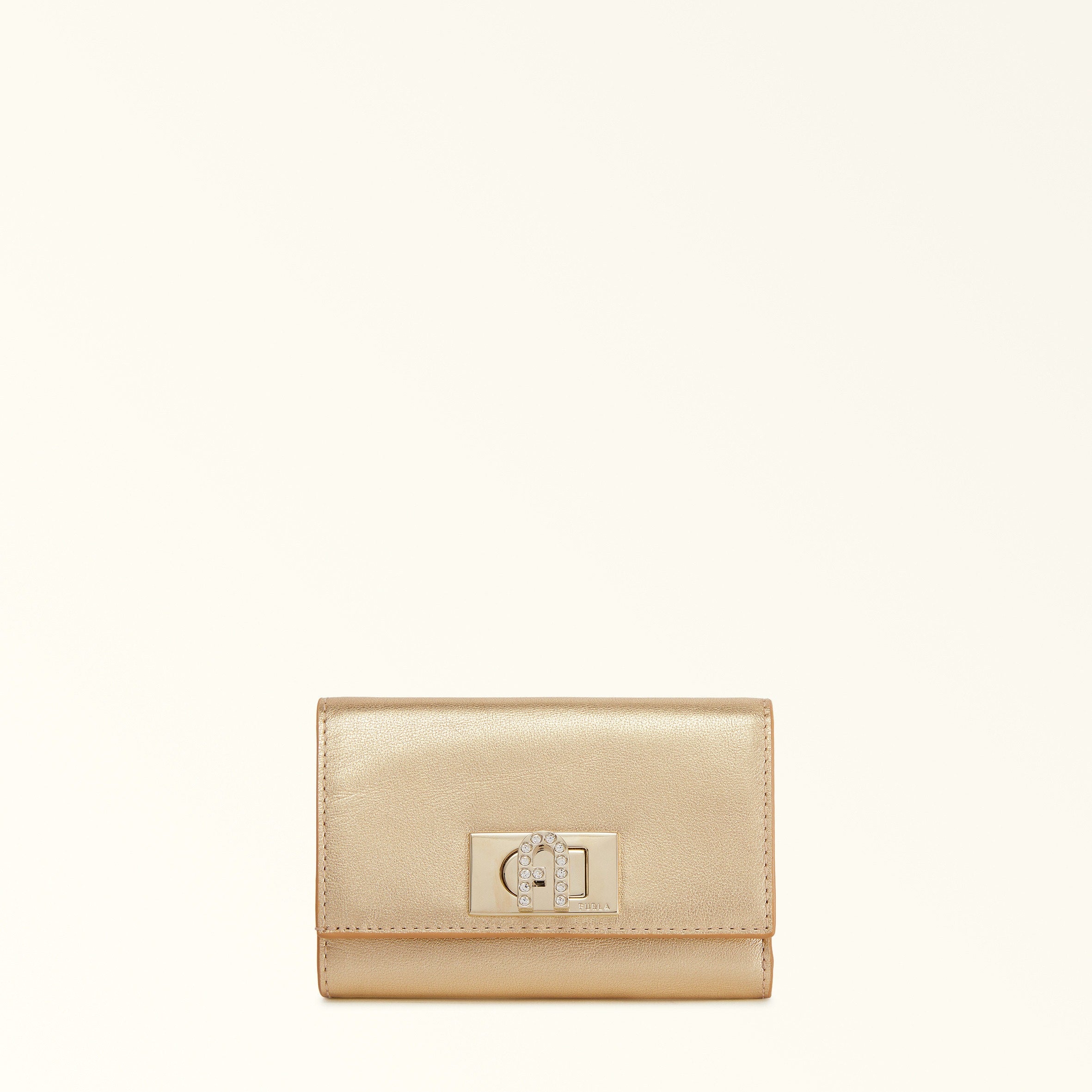 Furla 1927 Compact Wallet Gold M WP00225 WP00225BX2658CGD009080