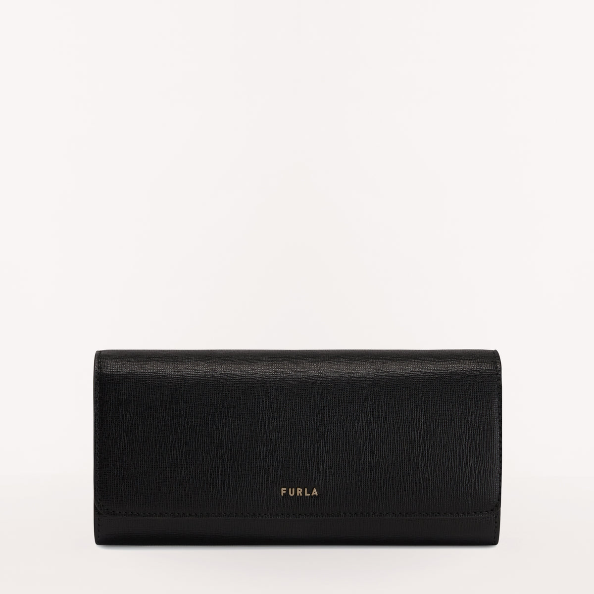 Furla Babylon Continental Wallet Slim, Nero, Saffiano