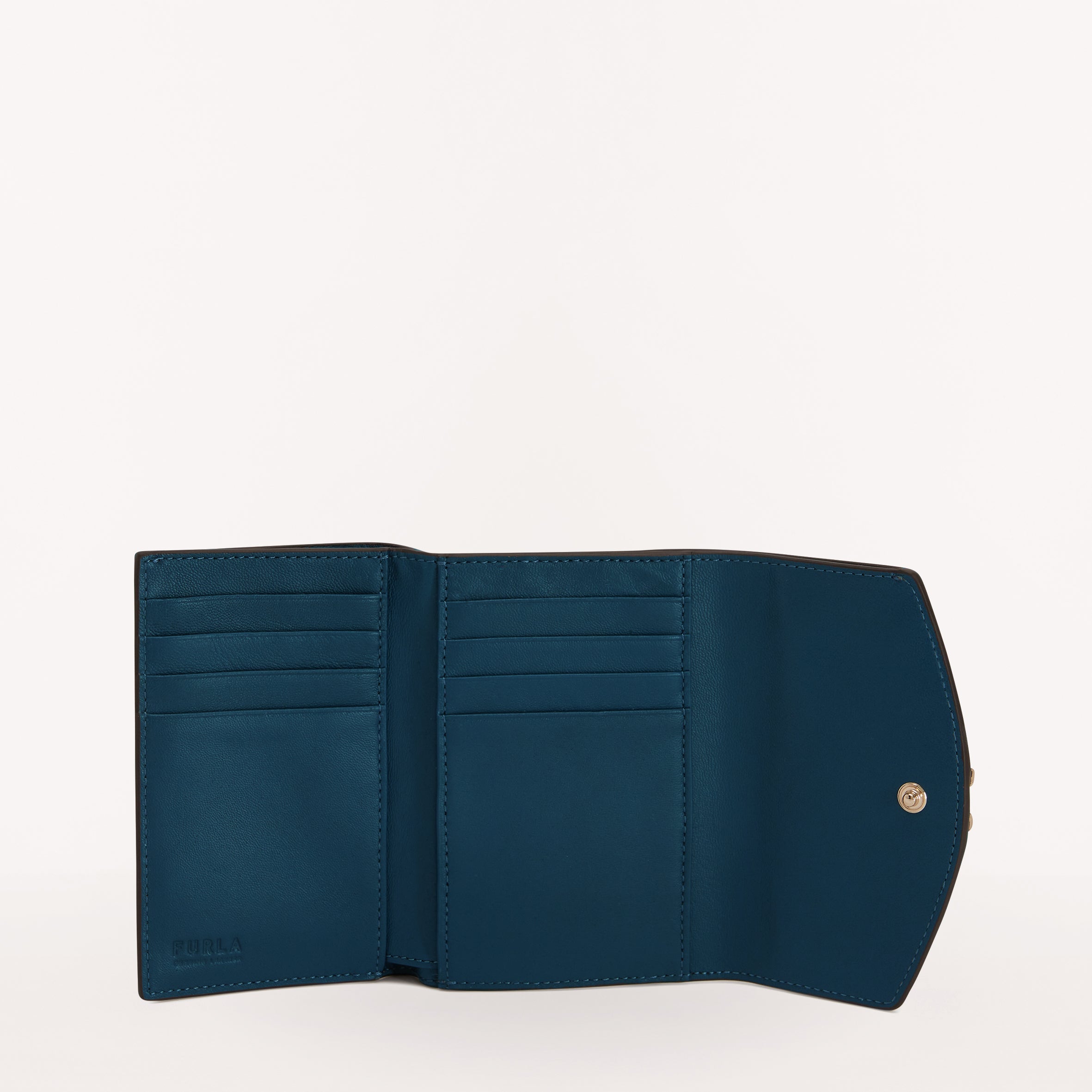 Furla Primula Compact Wallet, Blu Jay, Vtl Rom St. Erac