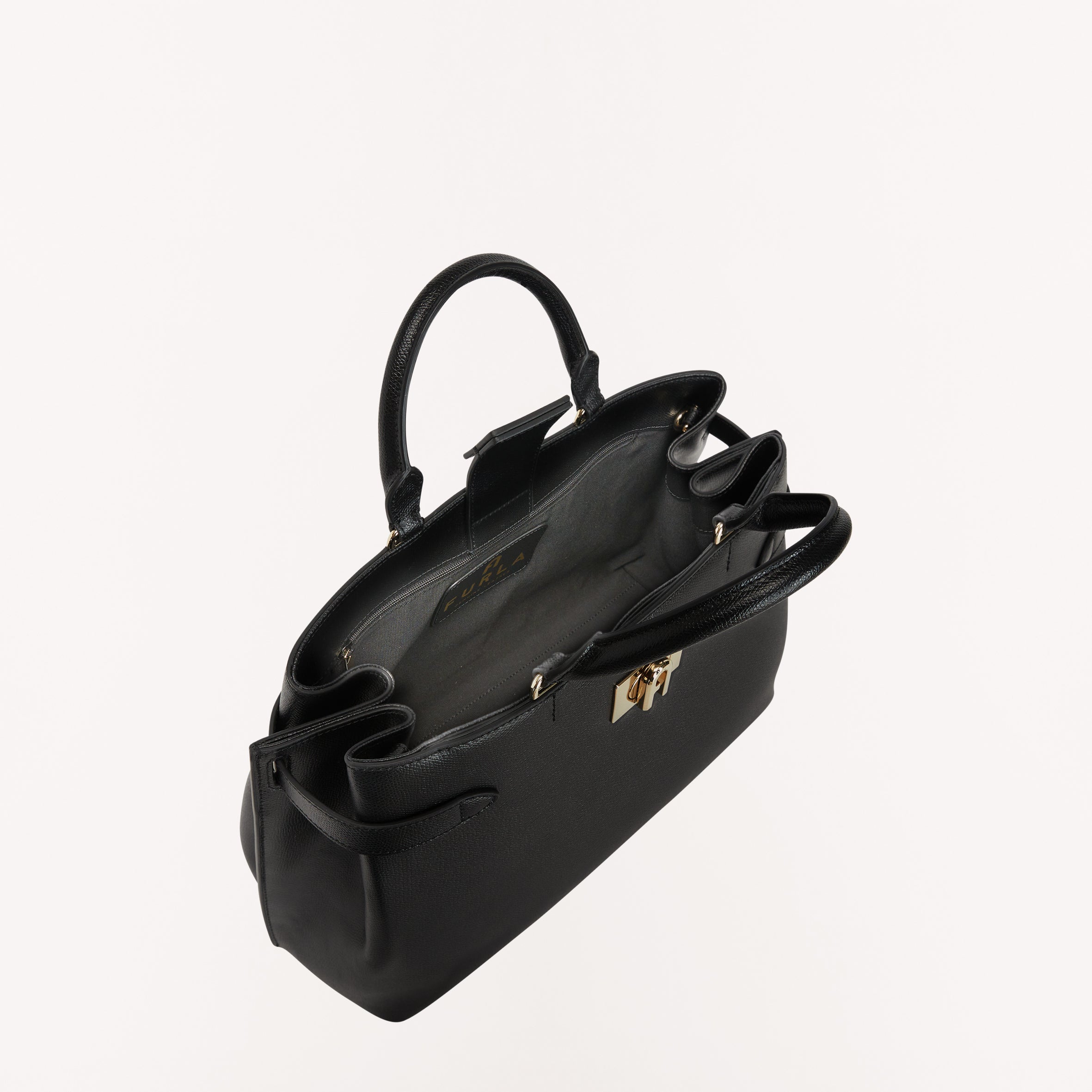 Furla 1927 Tote Bag Nero L WB00551 WB00551ARE000O60001007