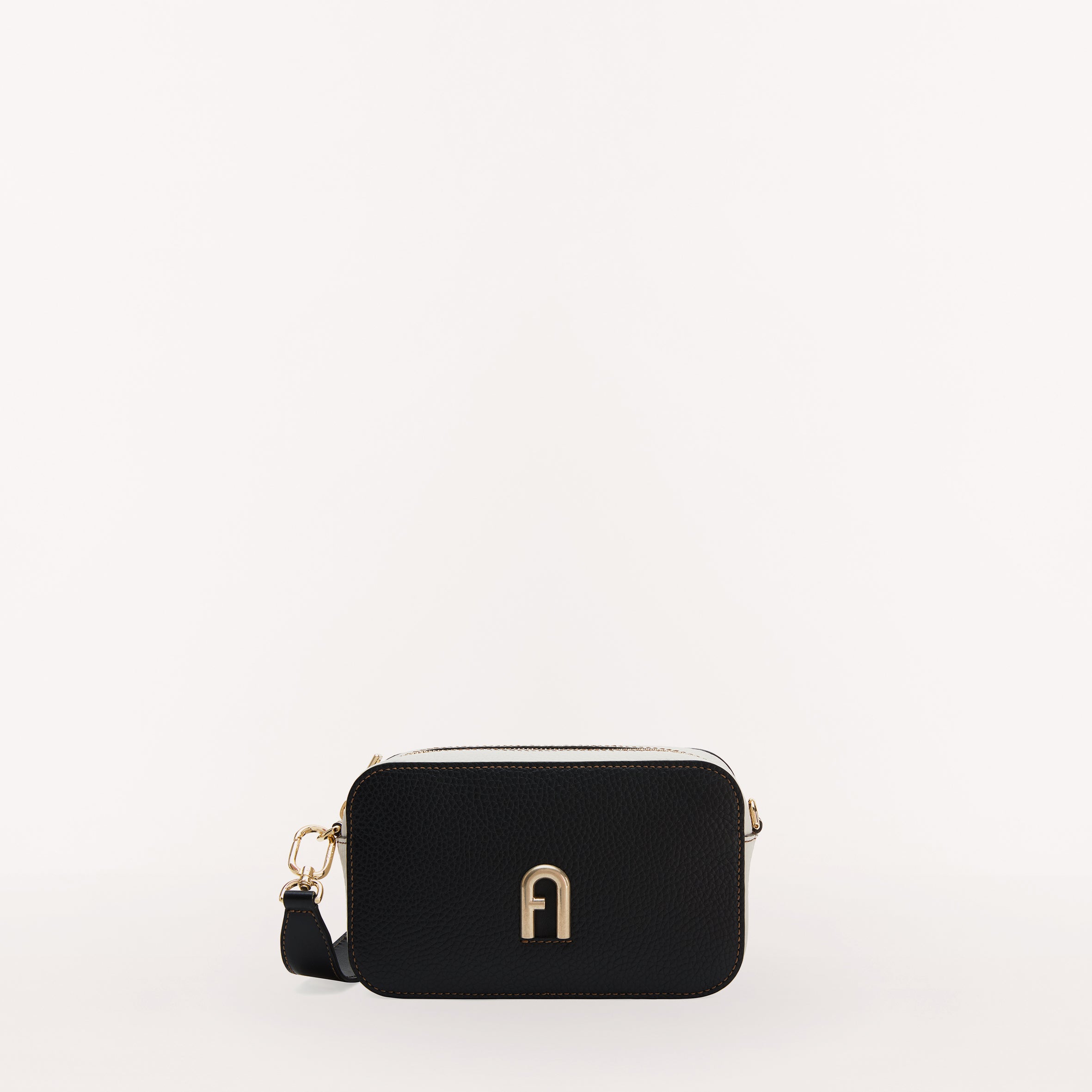 Furla Primula Crossbody, Nero+Marsmlow, Vit Din Blk Sor