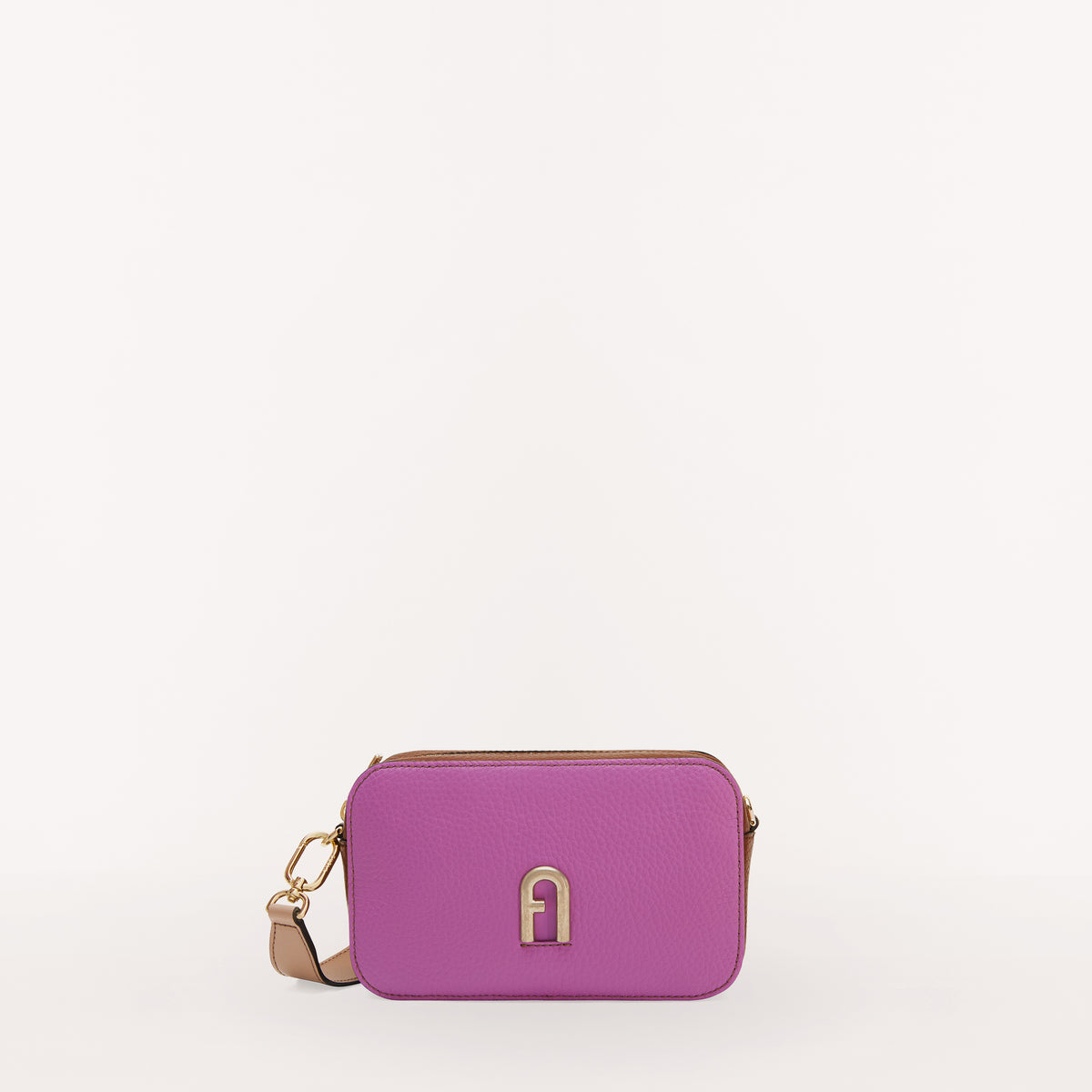 Furla Primula Crossbody, Vio+Cog+Greige, Vit Din Blk Sor