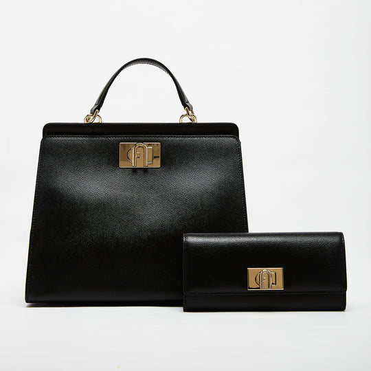 Furla Top Handle with Continental Wallet Combo
