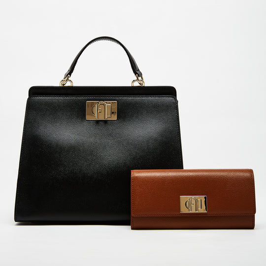 Furla Top Handle with Continental Wallet Combo