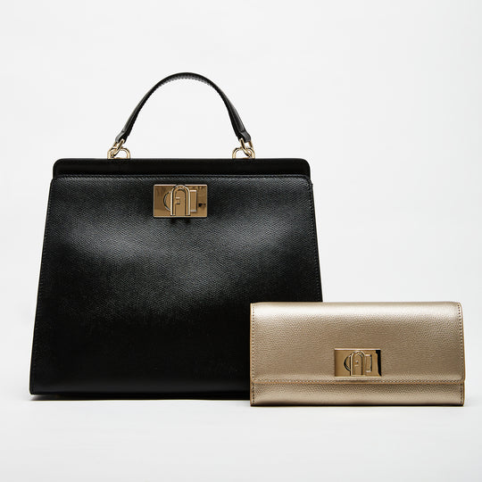Furla Top Handle with Continental Wallet Combo