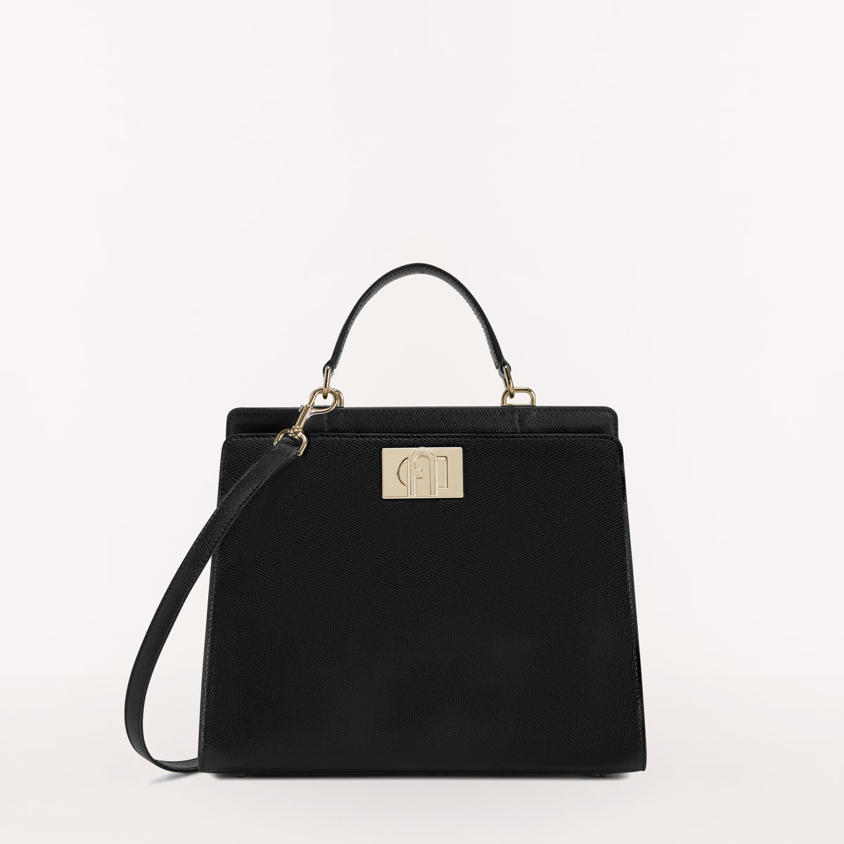 Furla 1927 Top Handle, Nero, Ares
