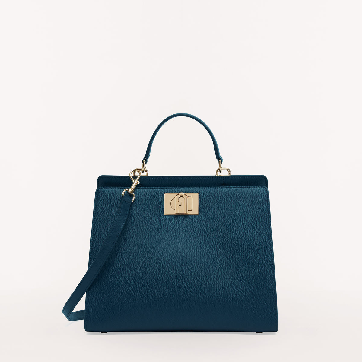 Furla 1927 Top Handle Bag Blu Jay M WB00654 WB00654ARE0001785S1007