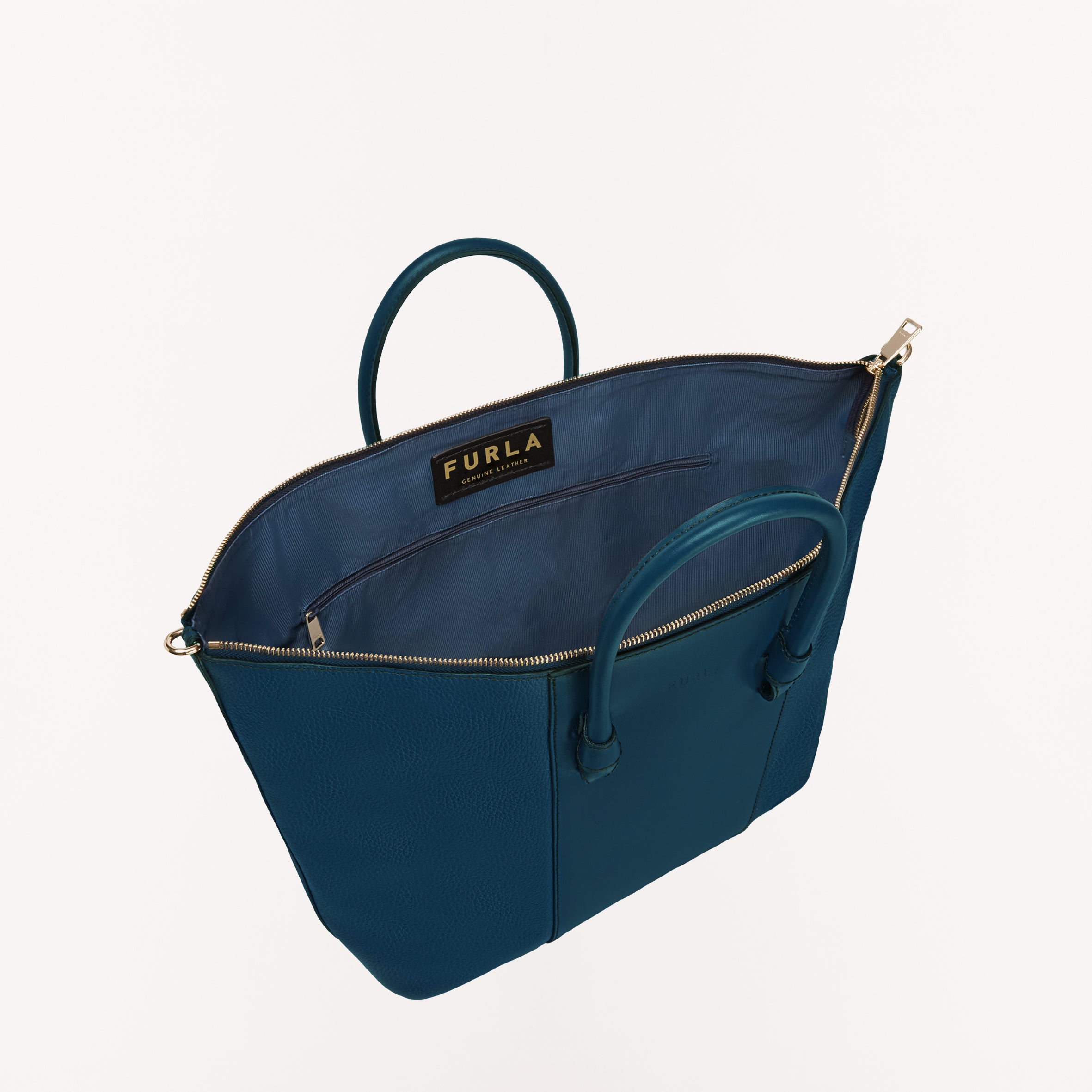 Furla Miastella Tote Bag WB00732 Blu Jay L