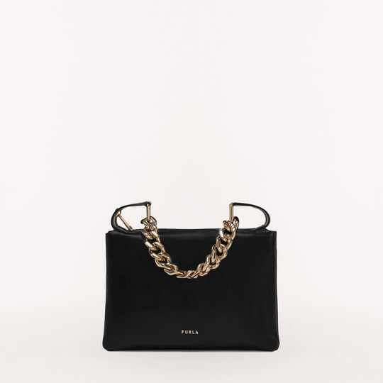 Furla Piuma Shoulder Bag Nero S