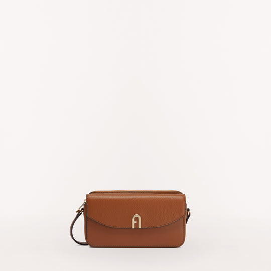 Furla Primula Crossbody Mini Cognac H Cognac H Mini