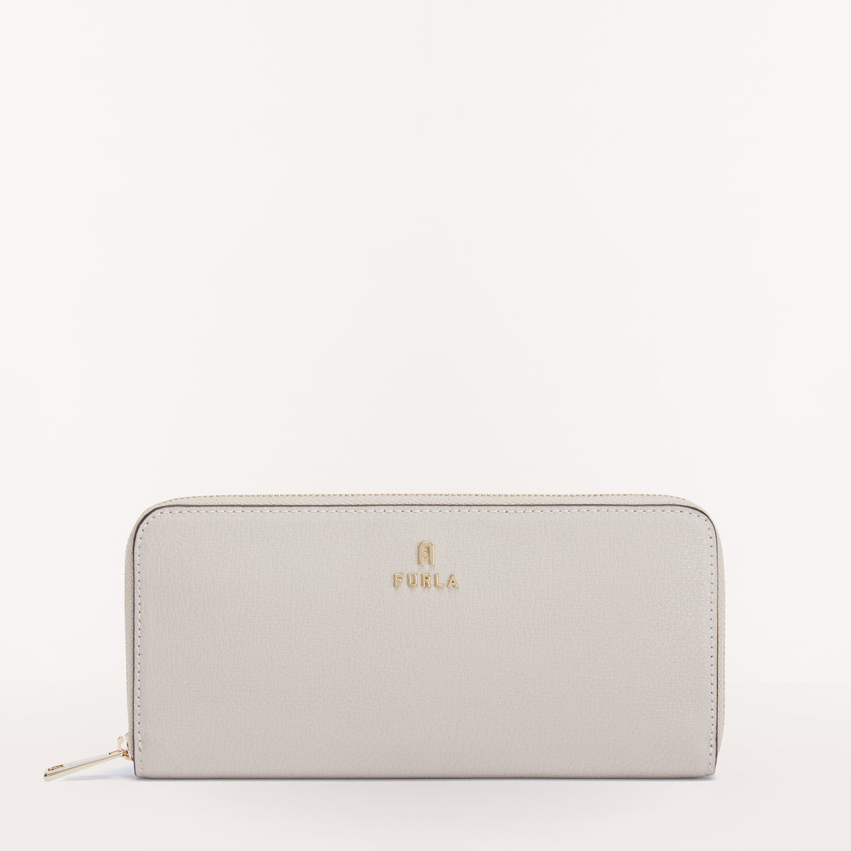 Furla Magnolia Zip Around Slim, Perla+Marmo C, Vitello Milos
