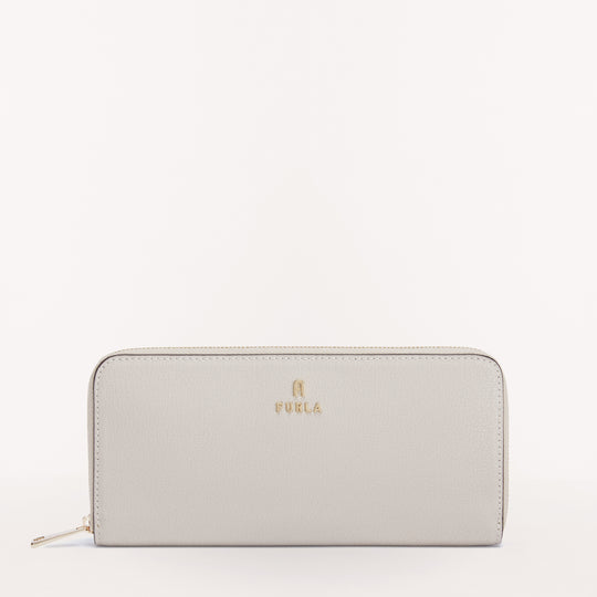 Furla Magnolia Zip Around Slim Perla Marmo C Xl