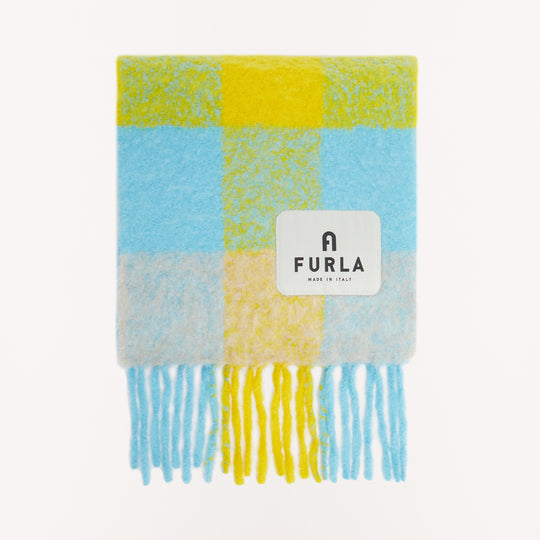 Furla Iris Sciarpa 28x250 Techno Blue