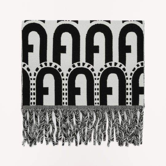 Furla Piuma Sciarpa 47x210 Toni Nero