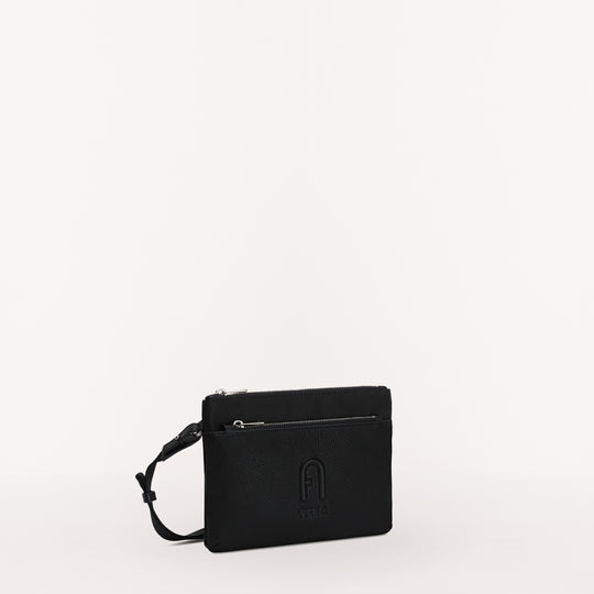 Furla Man Urban Crossbody Pouch Nero O6 One Size