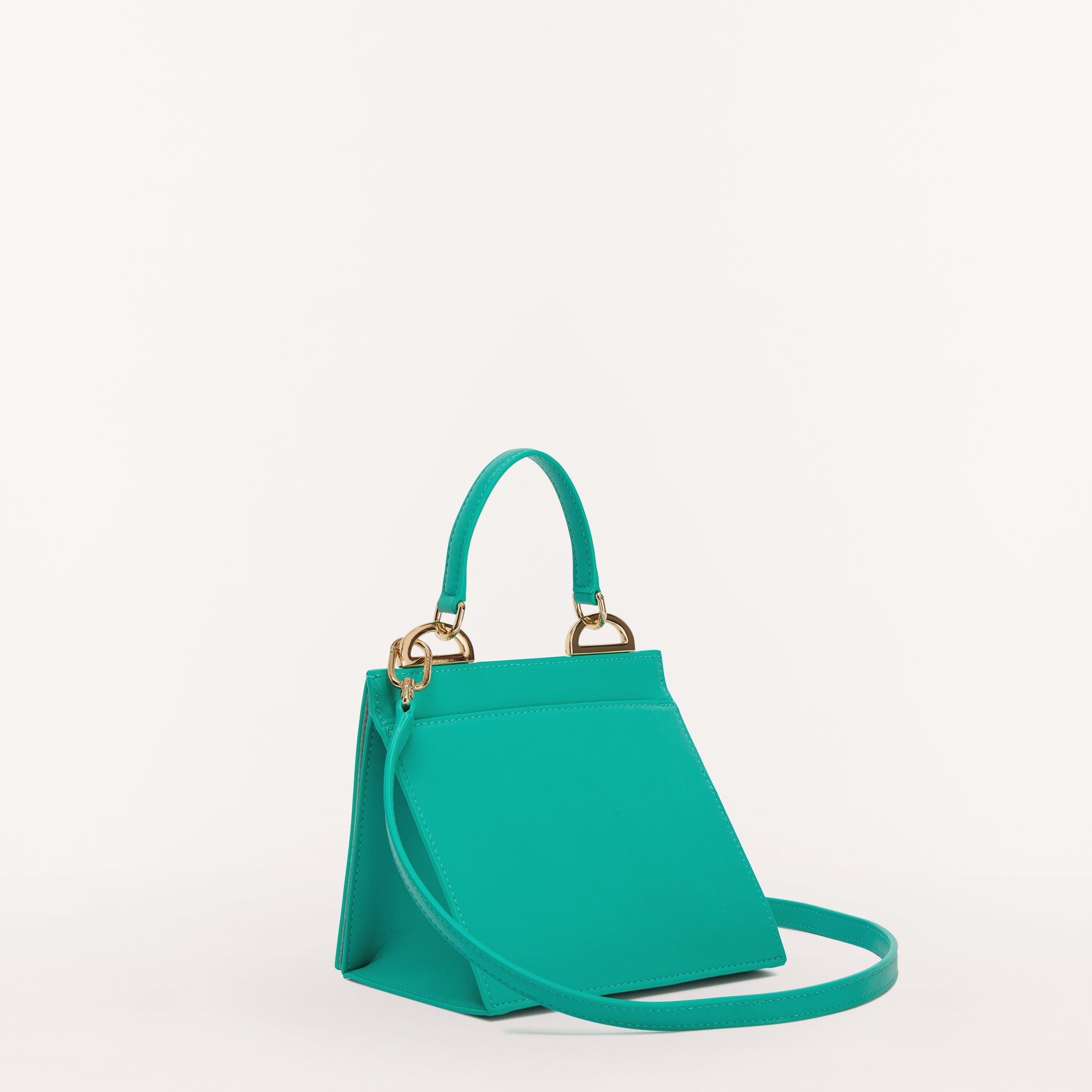 Furla Linea Futura Top Handle Bag Emerald Mini WB00565 WB00565BX1063EME001007