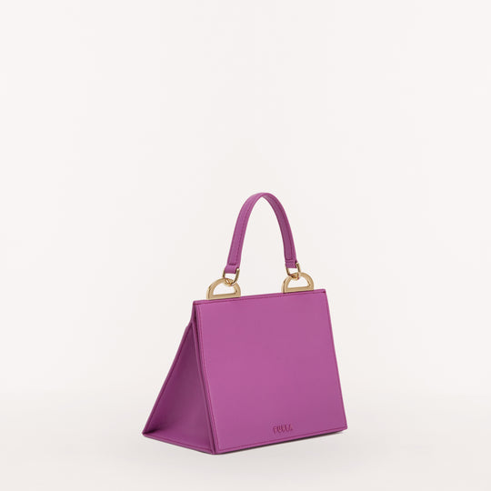Furla Linea Futura Top Handle Bag Violet Mini