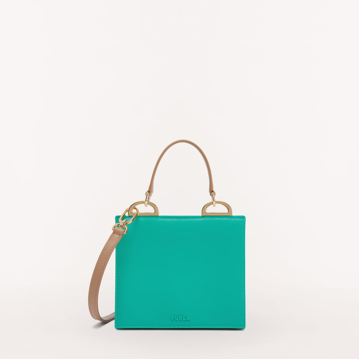 Furla Linea Futura Top Handle Bag Eme/Ond/Sal/Gre Mini WB00565 WB00565BX13351858S1007
