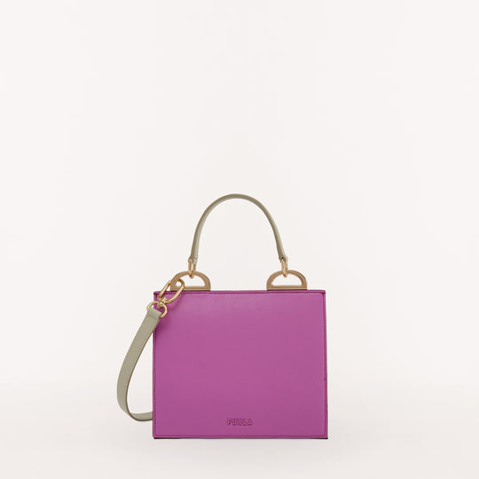 Furla Linea Futura Top Handle Bag Vio/Mar/Gre/Mar Mini