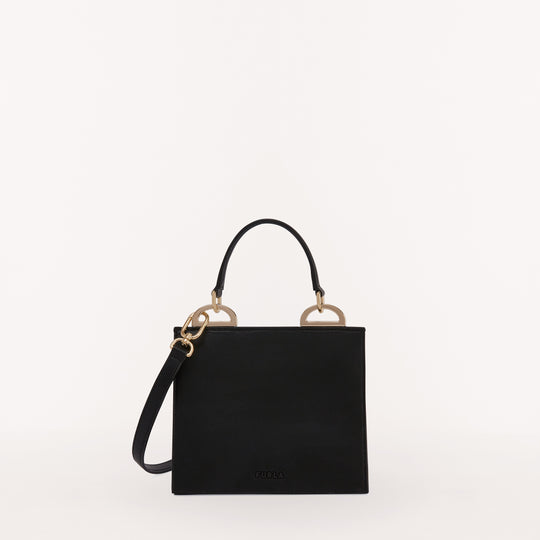 Furla Linea Futura Top Handle Bag Nero O6 Mini