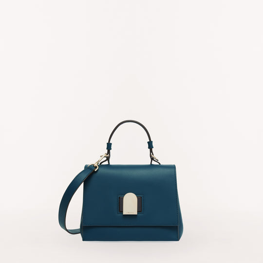 Furla Emma Top Handle Bag Blu Jay Mini
