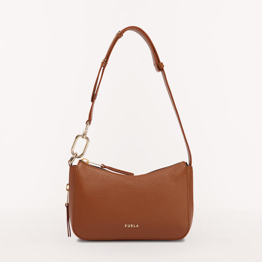 Furla Skye Hobo Bag Cognac H S