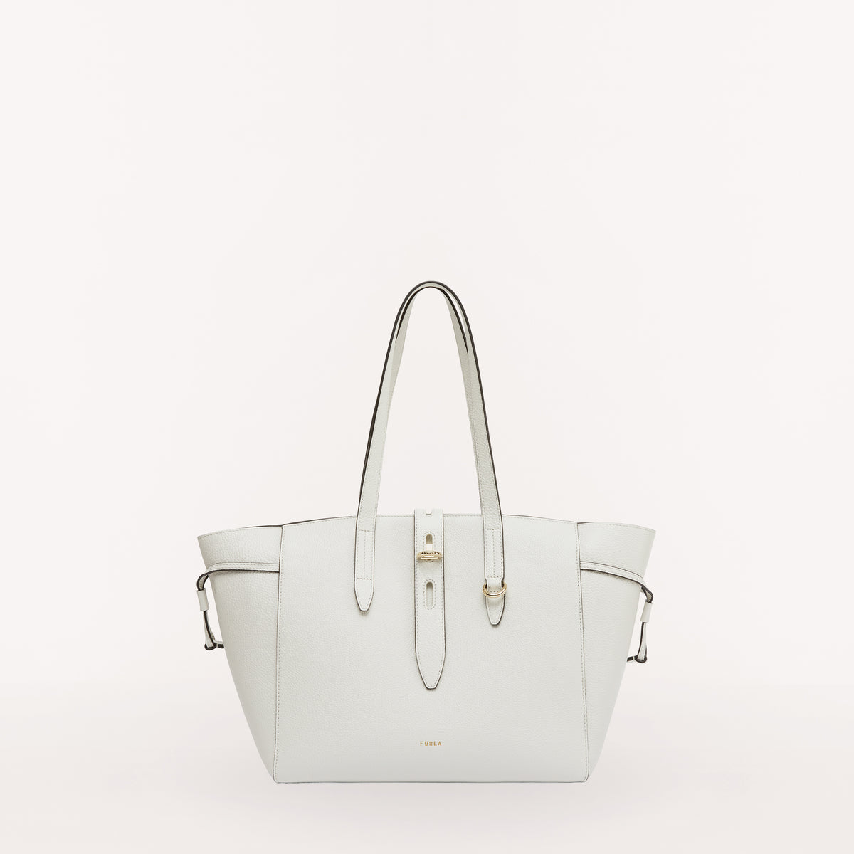 Furla Net Tote, Marshmallow, Vitelo St. Ercle