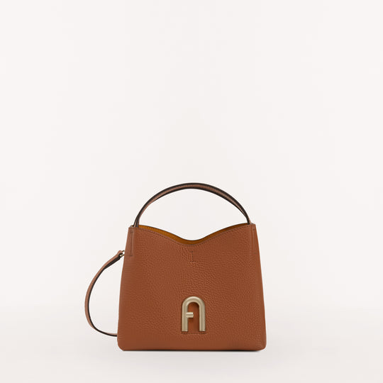Furla Primula Hobo Bag Cognac H Mini