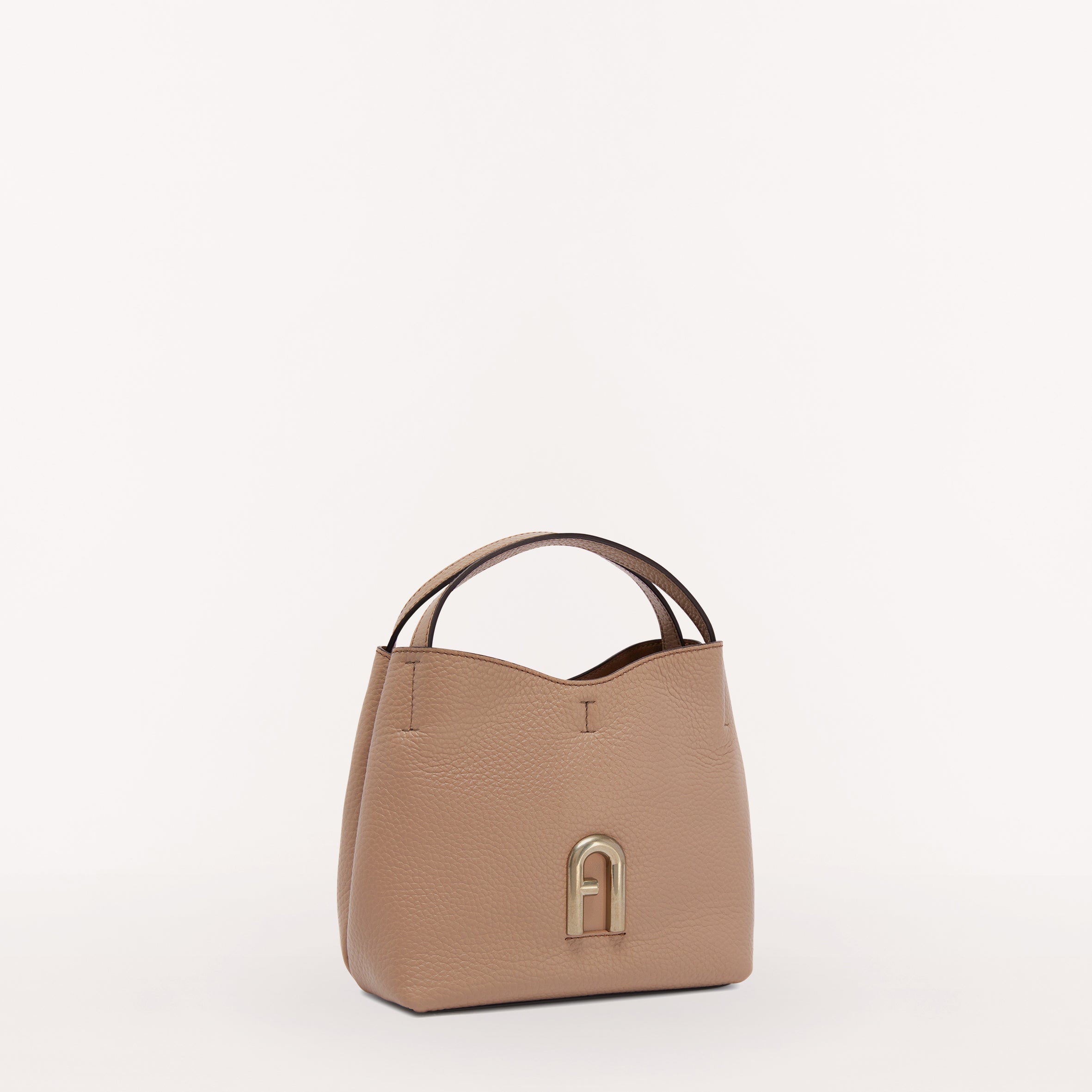 Furla Primula Hobo, Greige, Vitelo St. Daino