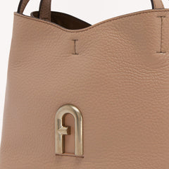 Furla Primula Hobo, Greige, Vitelo St. Daino