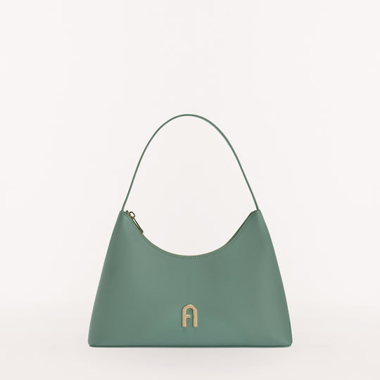 Furla Diamante Shoulder Bag Mineral Green S