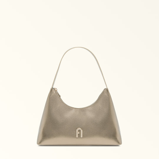 Furla Diamante Shoulder Bag Clr Gold Bronze S