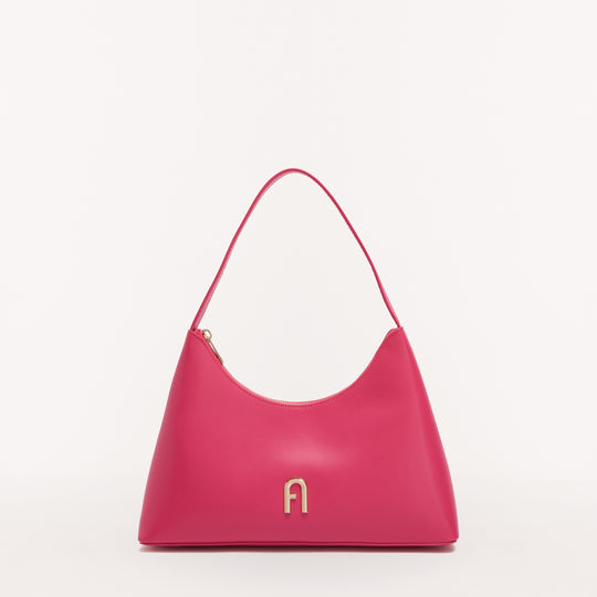 Furla Diamante Shoulder Bag Pop Pink S