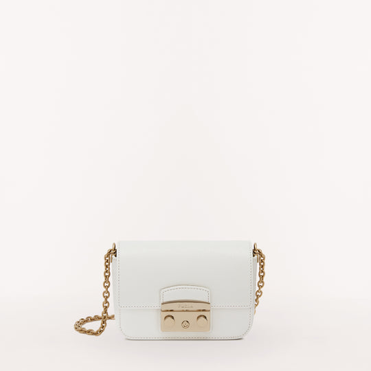 Furla Metropolis Detachable Flap Crossbody Bag Marshmallow Mini
