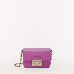 Furla Metropolis Detachable Flap Crossbody Bag Violet Mini WB00789 WB00789AX0732VLT001007