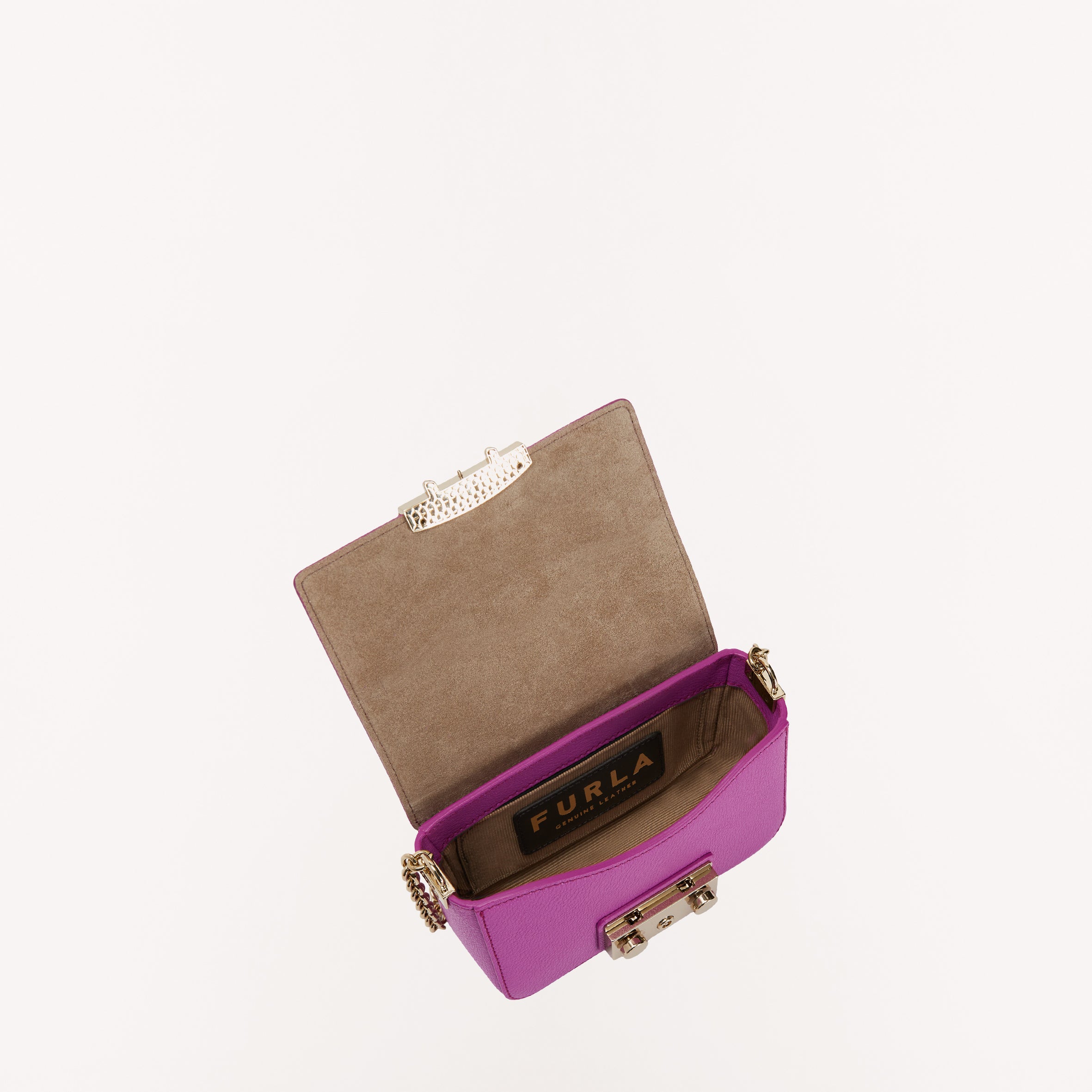 Furla Metropolis Detachable Flap Crossbody Bag Violet Mini WB00789 WB00789AX0732VLT001007